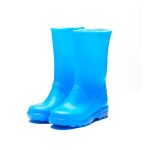Bota de PVC para Niños – Azul Corte Alto - Imagen 4