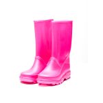 Bota de PVC para Niños – Rosa Corte Alto - Imagen 4