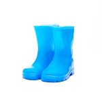 Bota de PVC para Niños – Azul Corte Bajo - Imagen 3