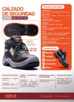 Bota de Seguridad SUPLA Negra con Puntera de Acero - Imagen 5
